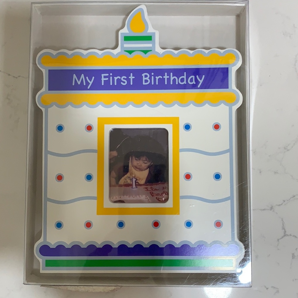 New In The Box, Baby’s 1st Birthday Picture Frame, Never Been Opened